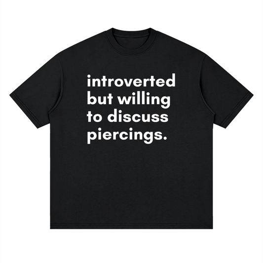 tee,shirt,black,introvert,piercings