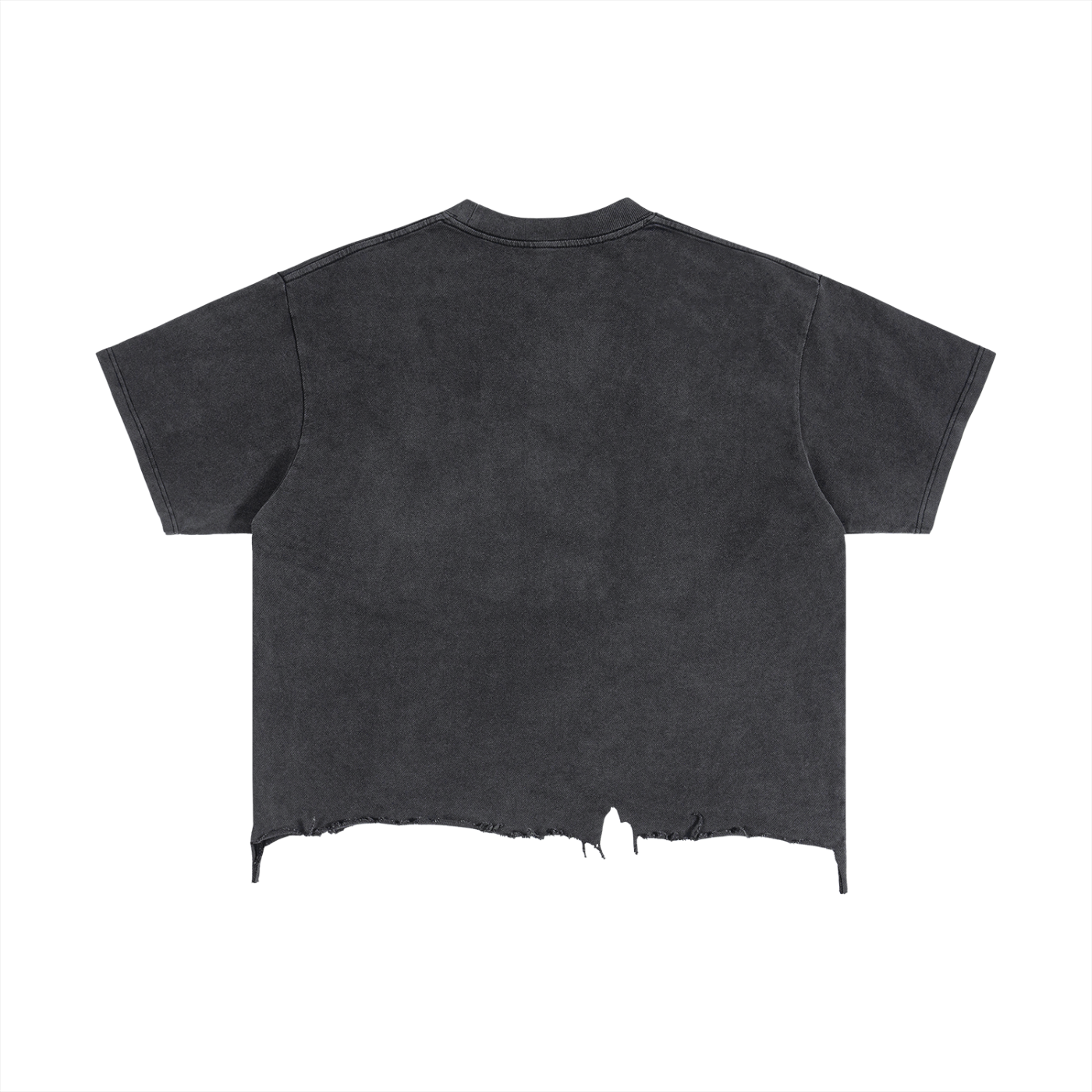 Chinga La Migra Vintage Wash Boxy Distressed Hem T-Shirt