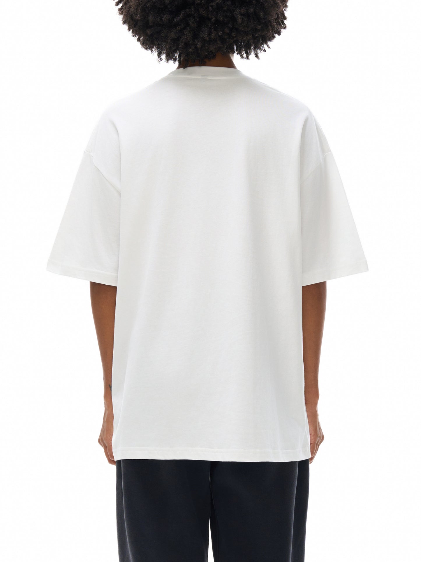 Cutie💀Bat Working Late Streetwear Loose Drop Shoulder T-Shirt