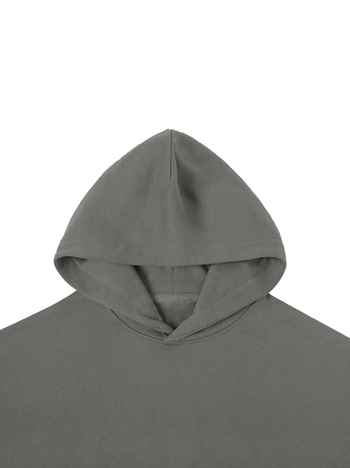 Brown|BROWN&PIERCED Essential Heavyweight Drop-Shoulder Hoodie
