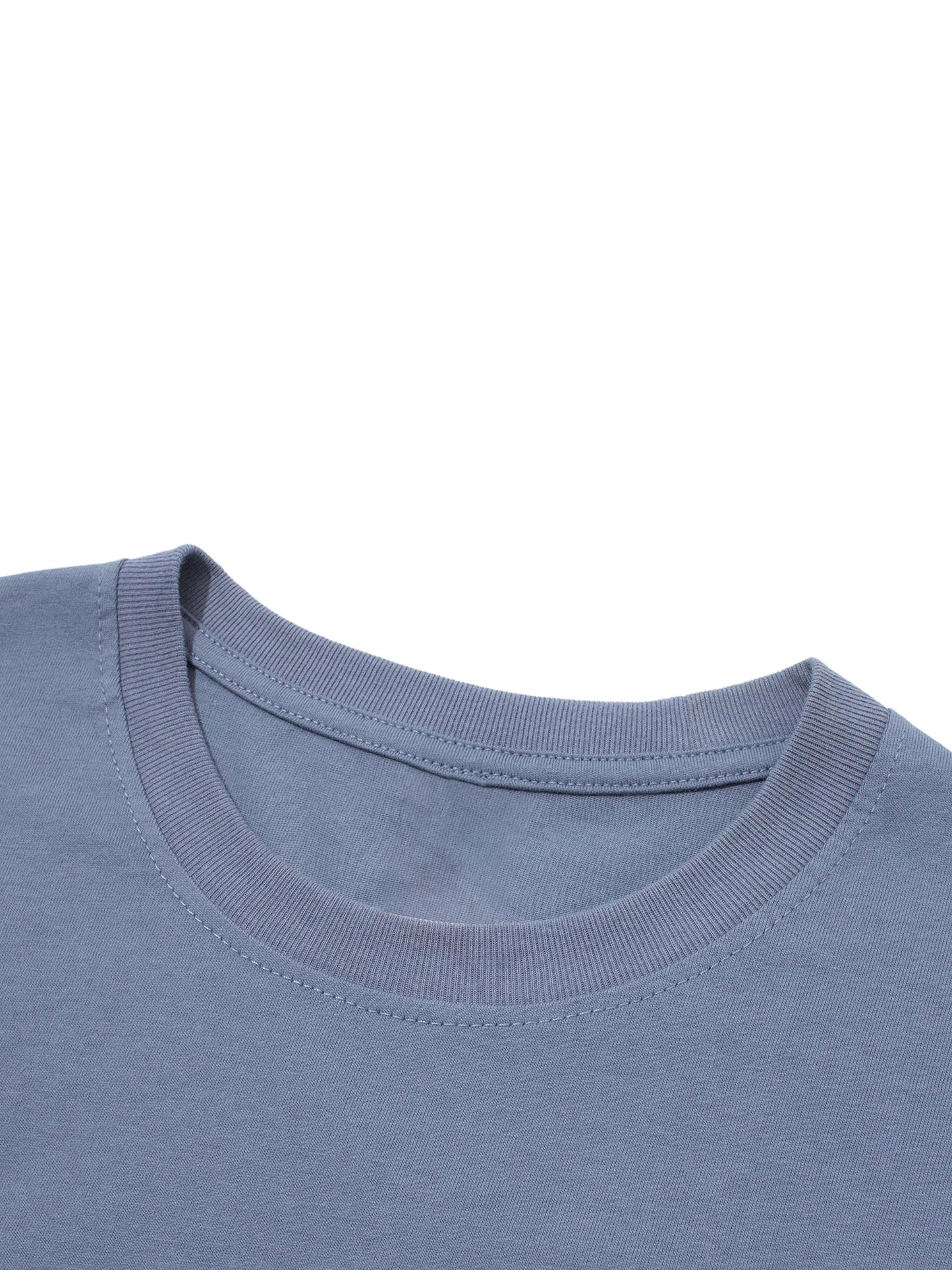 Cutie🎀Cat Working Late Streetwear Loose Drop Shoulder T-Shirt